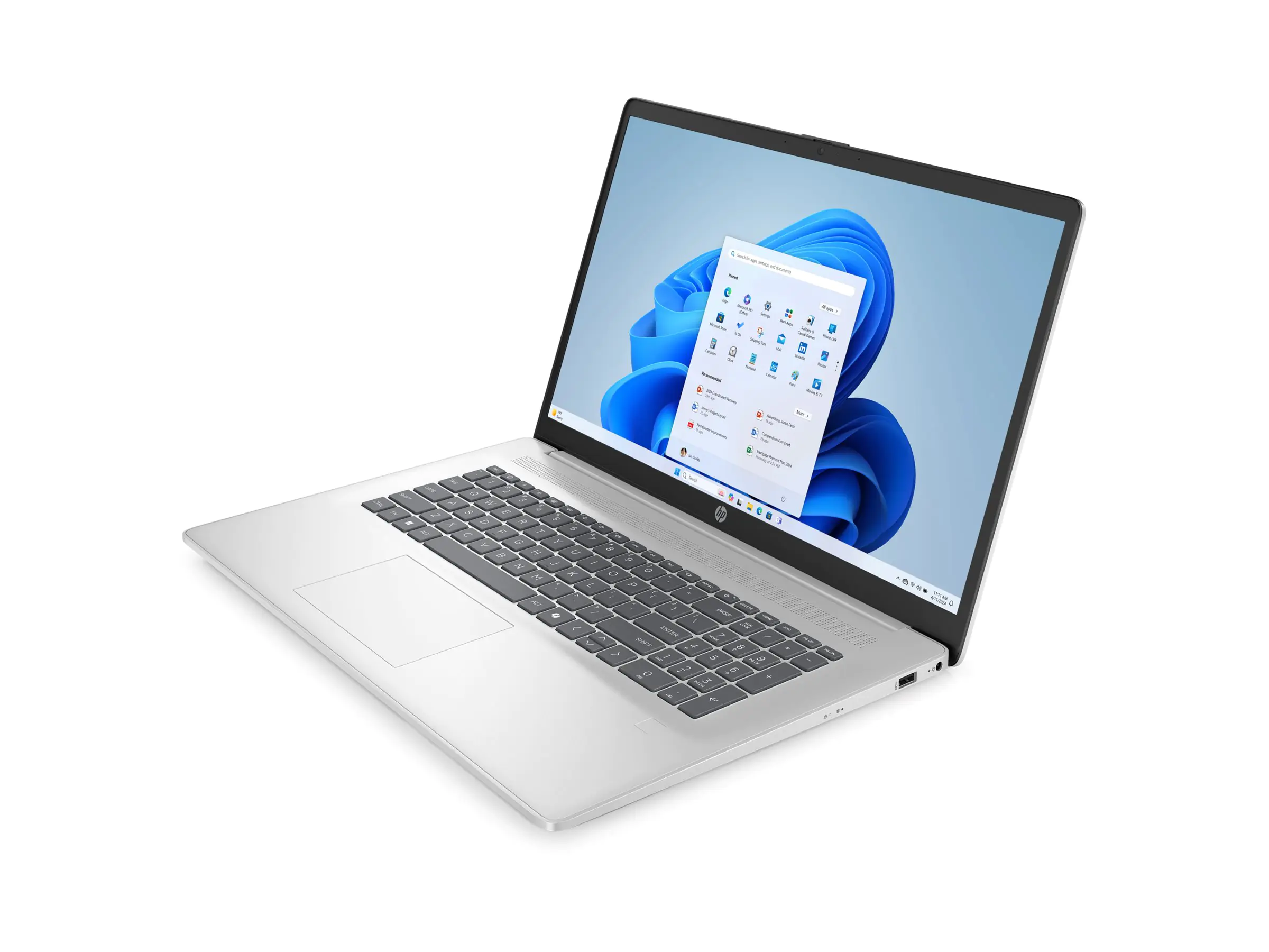 HP Laptop 17-cp2163ng - AMD Ryzen 5 7520U / 2.8 GHz - Win 11 Home - Radeon 610M - 16 GB RAM - 512