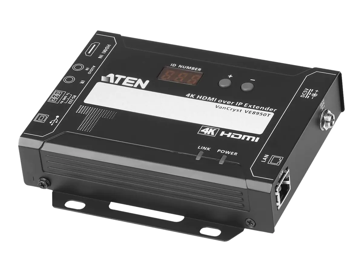 ATEN VE8950T 4K HDMI over IP Transmitter - Erweiterung für Video/Audio - Sender - bis zu 100 m - für VanCryst VM1600A, VM3200