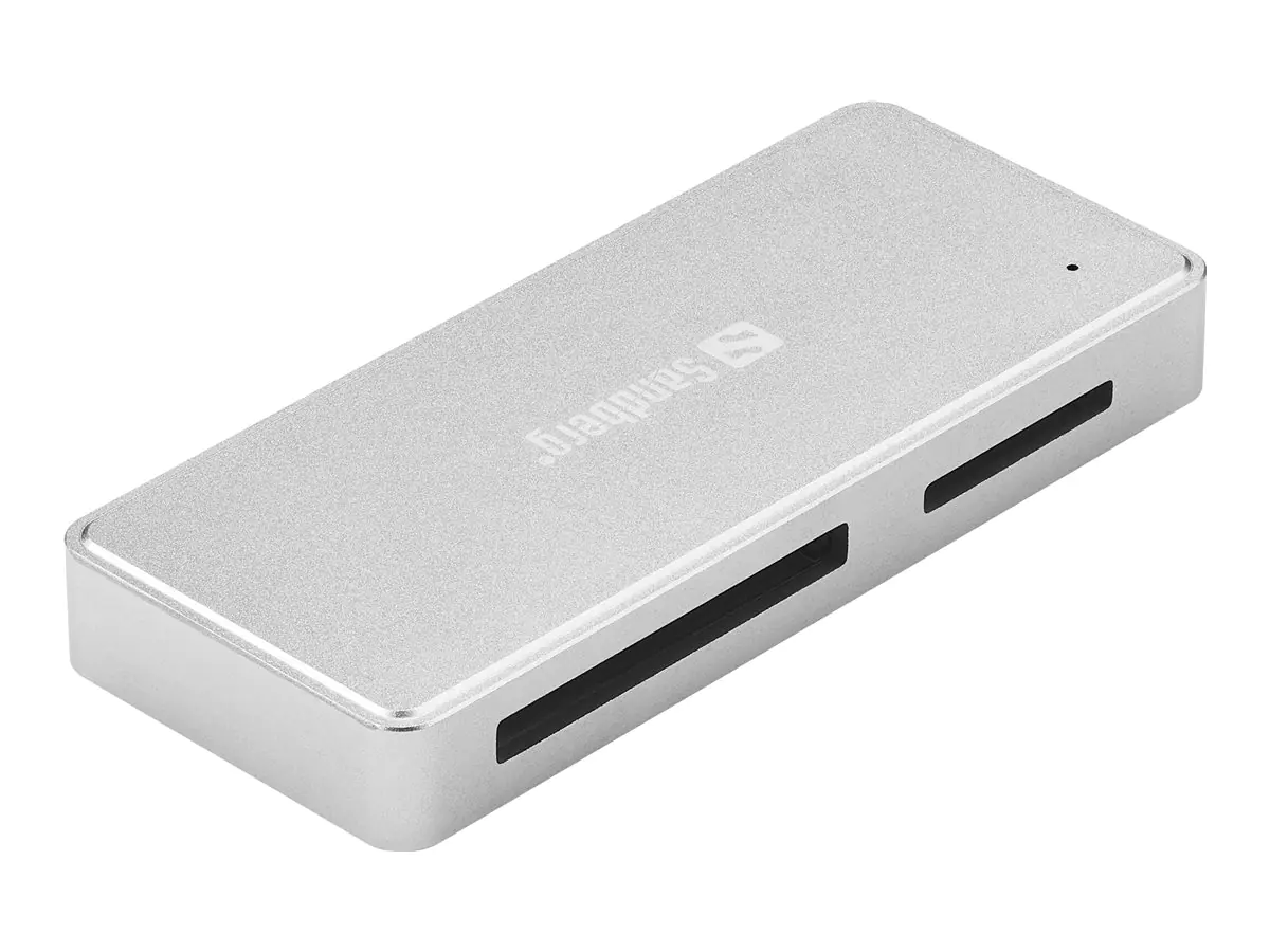 Sandberg - Kartenleser (SD, SDHC, SDXC, CFast Card) - USB 3.0/USB-C