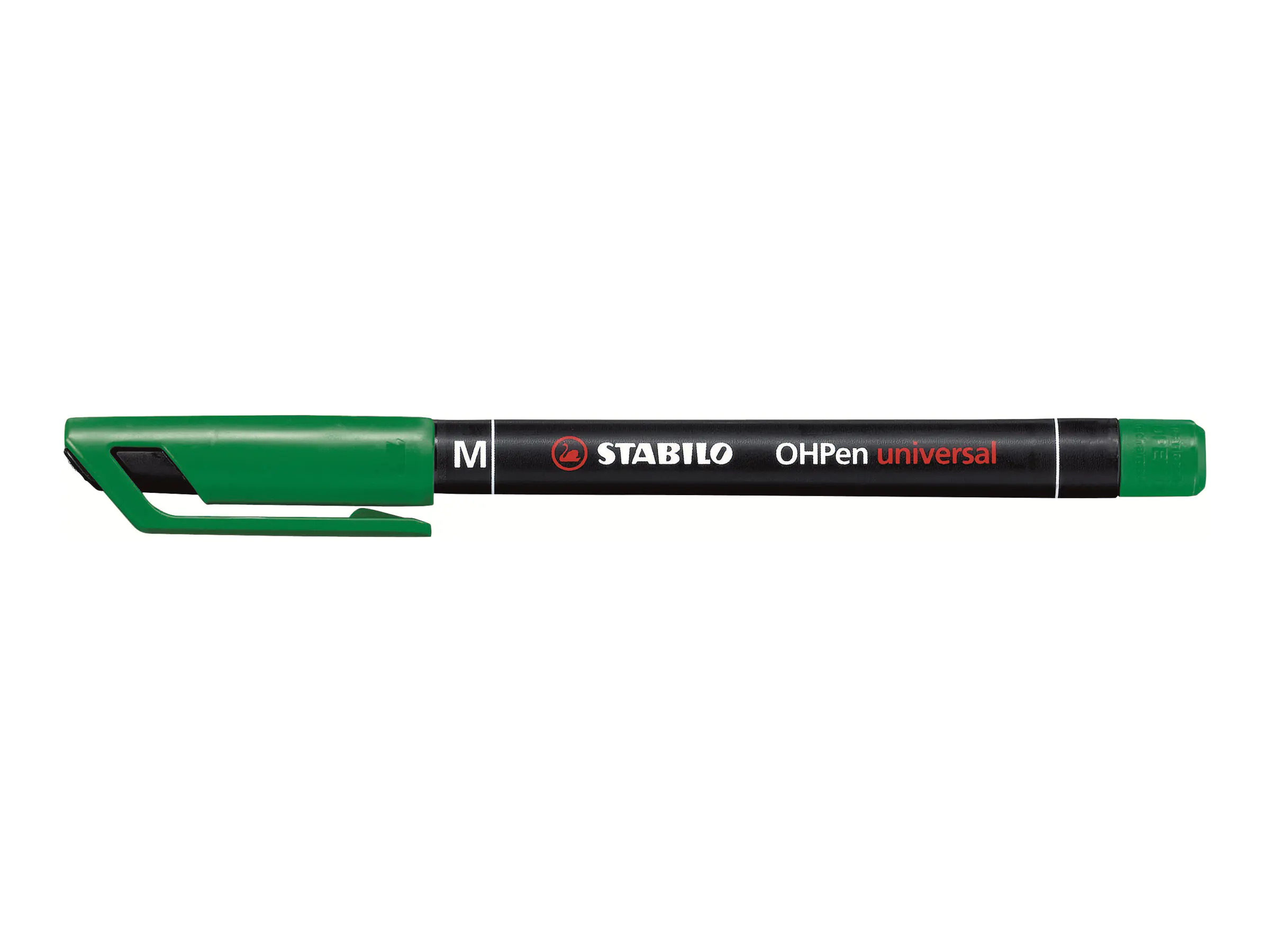 STABILO OHPen universal - Fineliner - permanent - für Overhead-Projektor-Folien - Schwarz, Rot, Blau, Grün - 1 mm - Mittel (Packung mit 4) 843/4