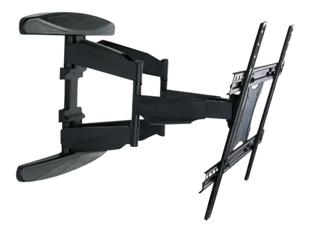 TECHly - Befestigungskit (voll bewegliche Wandhalterung) - für Flachbildschirm - Schwarz - Bildschirmgröße: 102-203 cm (40"-80") - Wandmontage