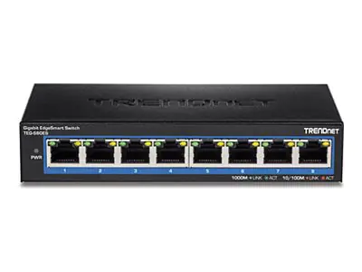 Trendnet TEG S80ES - Switch - Smart - 8 x 10/100/1000