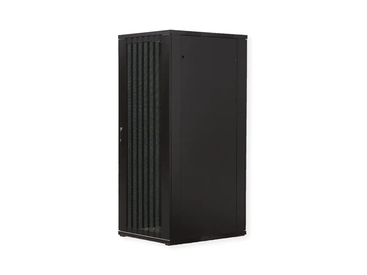 VALUE - Schrank Netzwerkschrank - Schwarz, RAL 9004 - 42HE - 48.3 cm (19")