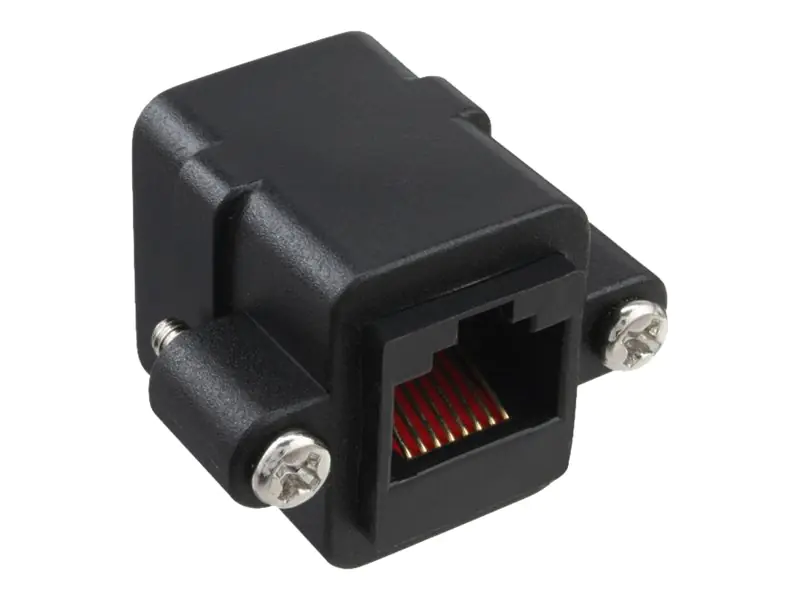 InLine - Netzwerkkoppler - RJ-45 (W) zu RJ-45 (W) - UTP - CAT 5e - Schwarz