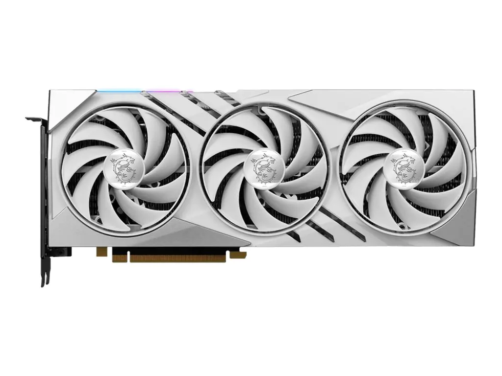 MSI GeForce RTX 4070 Ti SUPER 16G GAMING X SLIM WHITE - Grafikkarten - GeForce RTX 4070 Ti Super - 16 GB GDDR6X - PCIe 4.0 - 3 x DisplayPort, HDMI - weiß - Box