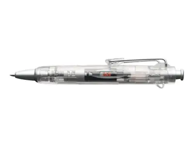 Tombow Ballpoint AirPress Pen Transparent Barrel Black PK1