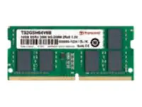 Transcend - DDR4 - Modul - 16 GB - SO DIMM 260-PIN - 3200 MHz / PC4-25600 - CL22 - 1.2 V - ungepuffert - non-ECC