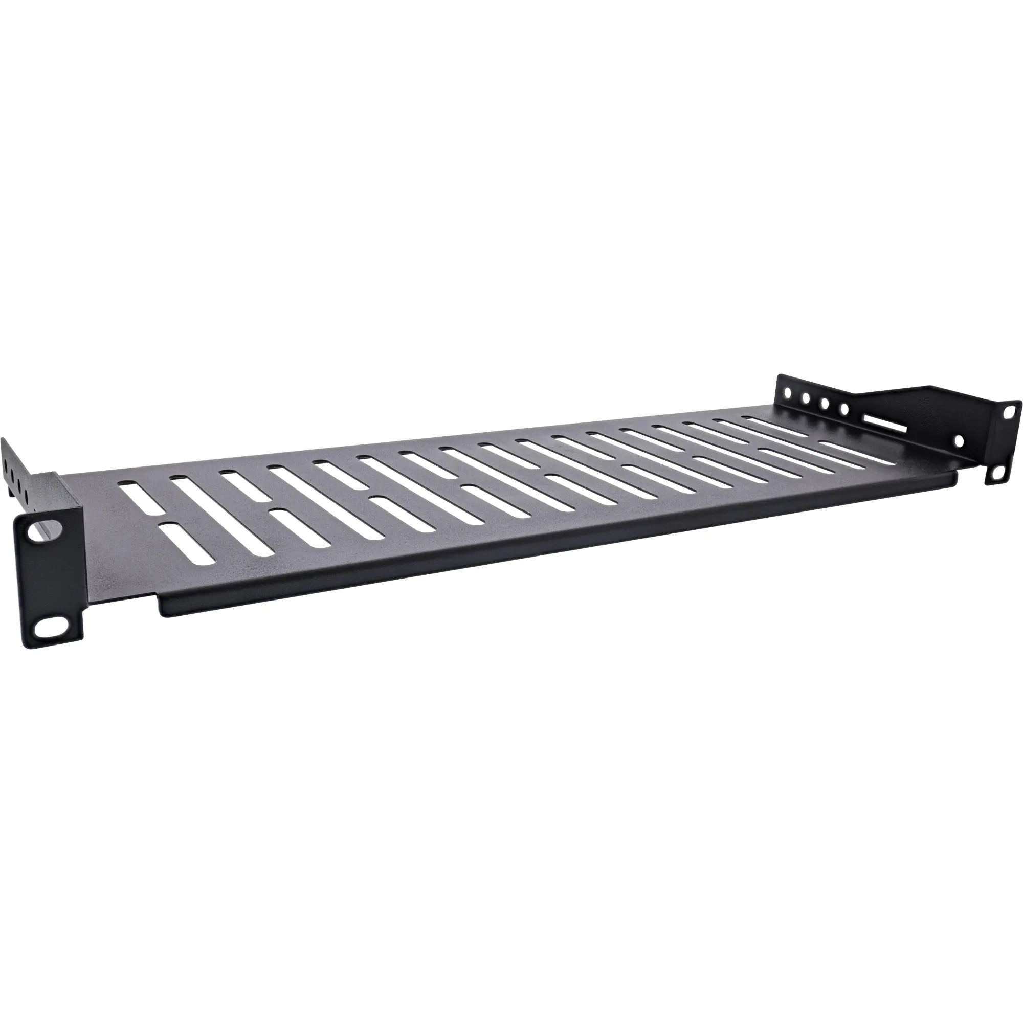 InLine 19" Fachboden - 150mm - 10kg - 1HE - RAL 9005 schwarz 19114A
