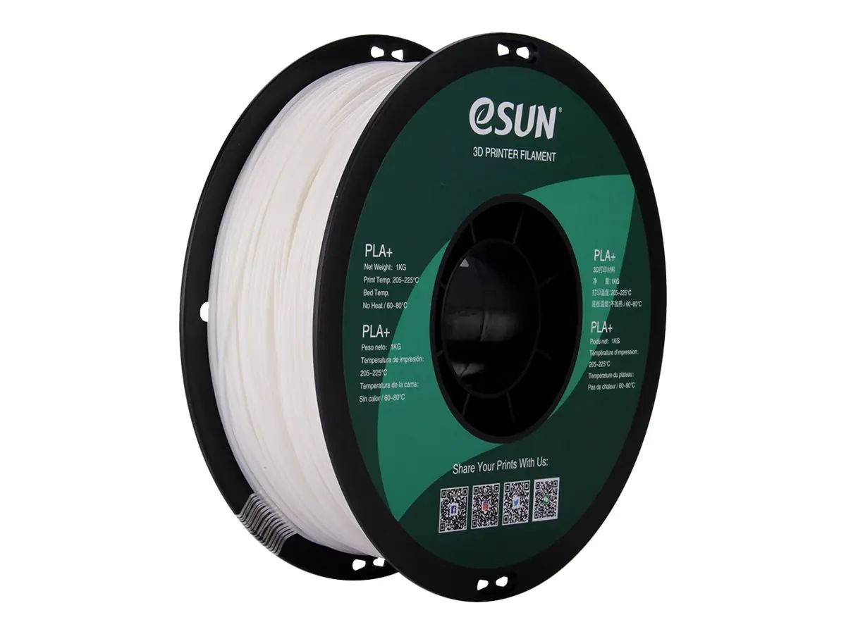 Esun Weiß - 1 kg - PLA+ Filament (3D) PLA+175W1