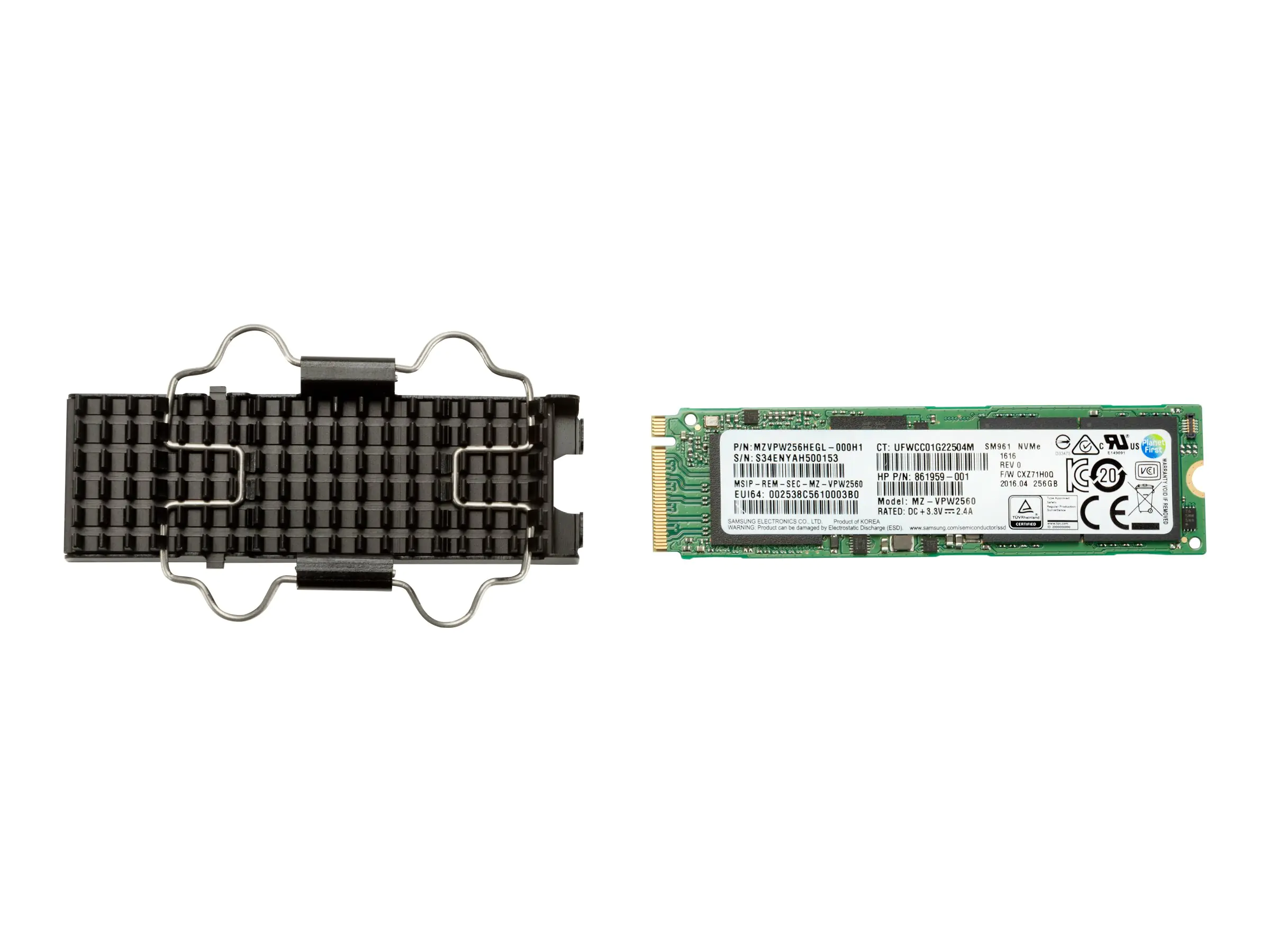 HP Z Turbo Drive - SSD - 2 TB - intern - M.2 - für Workstation Z4 G4, Z6 G4