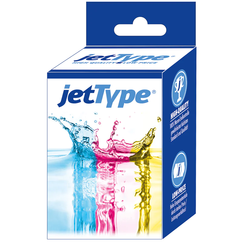 jetType Tinte kompatibel zu Epson C13T080140 T0801 schwarz 220 Seiten