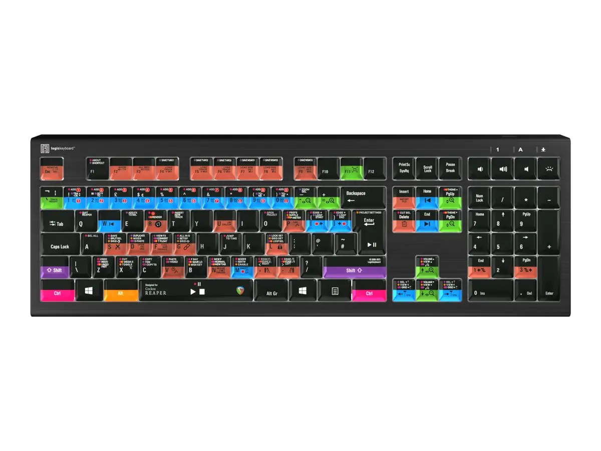 Logickeyboard Cockos Reaper ASTRA2 - Tastatur