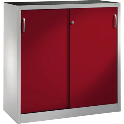 C+P Werkzeugschrank 204709S10030 Schiebetür 1200x1200x400mm lgr/rrt