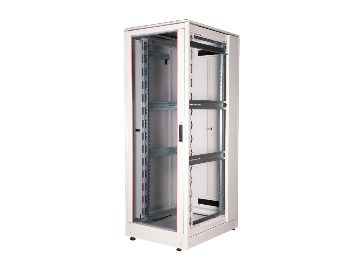 ROLINE Pro - Schrank Netzwerkschrank - mit Glastür, 800 x 1000 mm (B x T) 26.21.0064