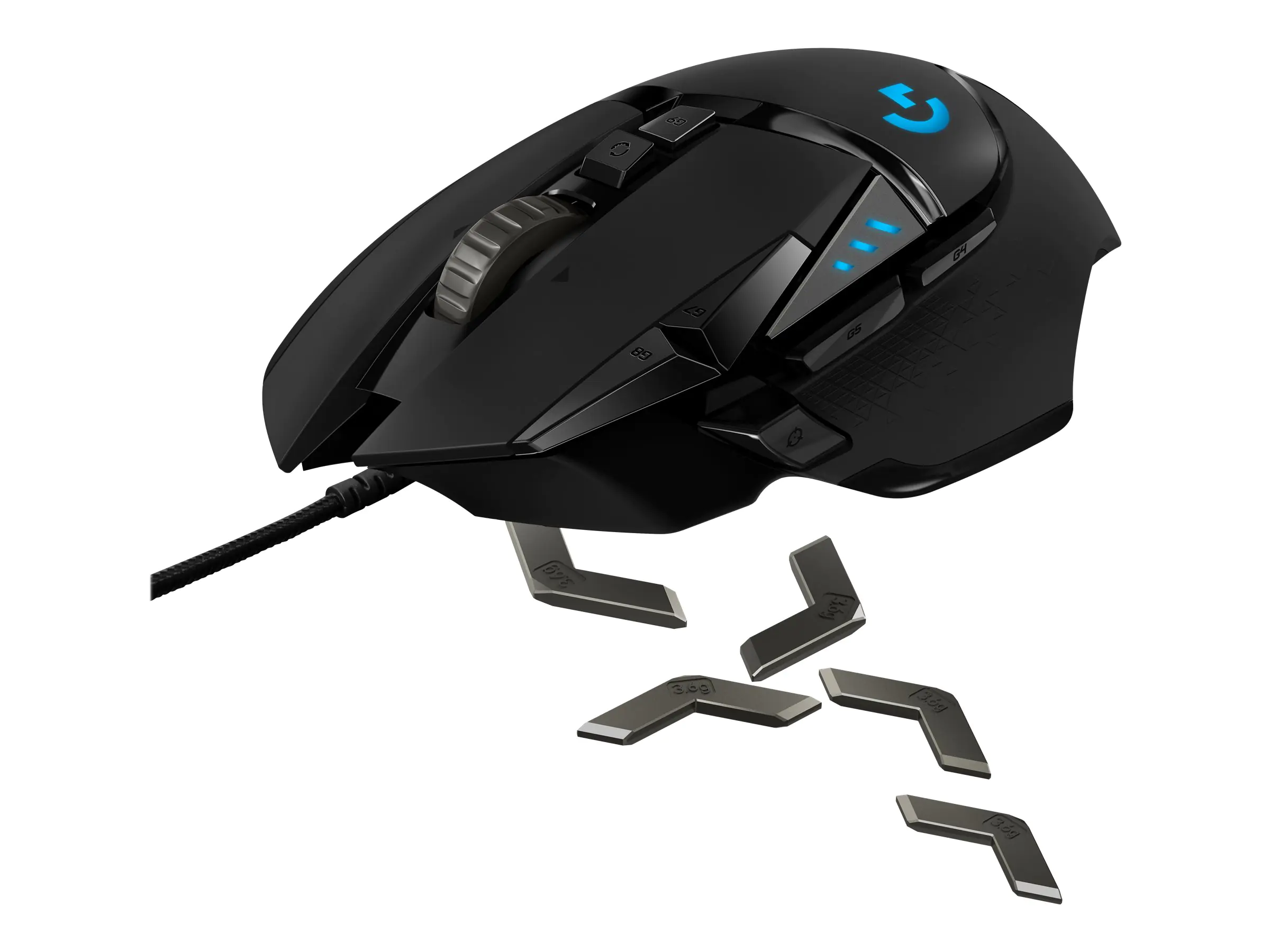 Logitech Gaming Mouse G502 (Hero) - Maus - optisch - 11 Tasten - kabelgebunden - USB