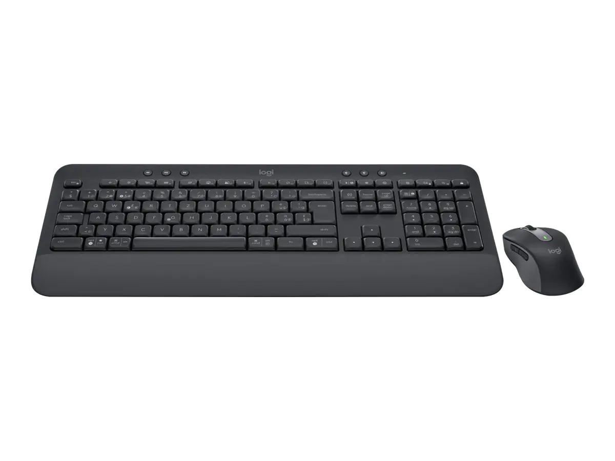 Logitech Signature MK650 Combo for Business - Tastatur-und-Maus-Set - kabellos - Bluetooth LE - QWERTZ - Deutsch - Off-White