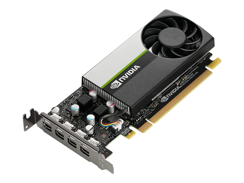 NVIDIA T1000 - Grafikkarten - T1000 - 4 GB GDDR6 - PCIe 3.0 x16 Low-Profile - 4 x Mini DisplayPort