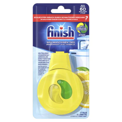 FINISH Spülmaschinen-Deo Citrus & Limette mit Clip
