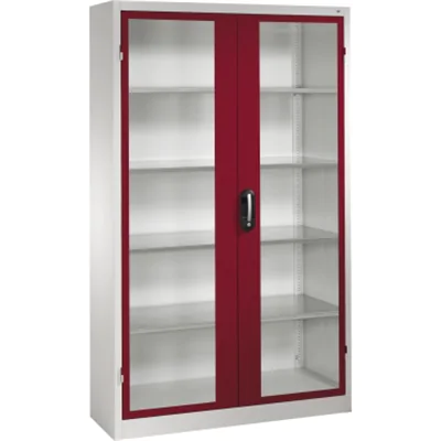 C+P Werkzeugschrank 8930055S10015 Fenstertür 1950x1200x400mm lgr/rrt