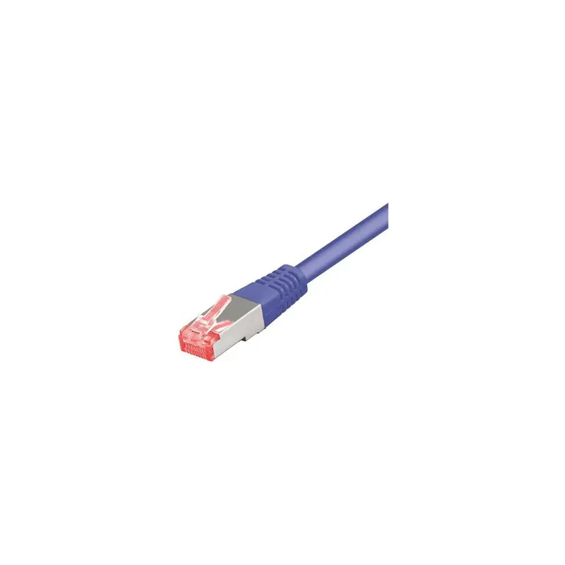 exertis Connect - Patch-Kabel - RJ-45 (M) zu RJ-45 (M) - 10 m - SSTP-Kabel - CAT 6 - halogenfrei - lila