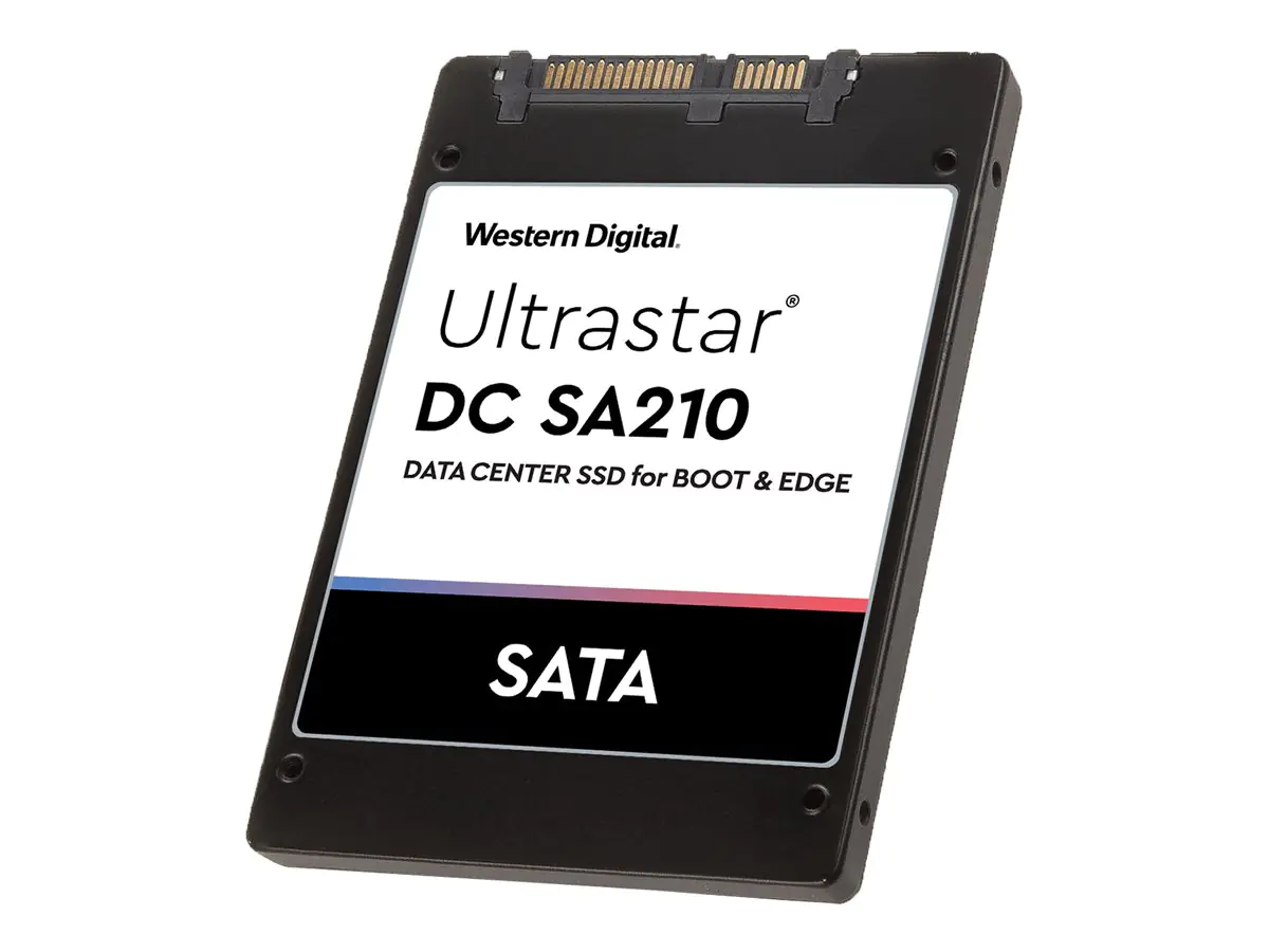 WD Ultrastar SA210 HBS3A1996A7E6B1 - 240 GB SSD - intern - 2.5" (6.4 cm) - SATA 6Gb/s - Self-Encrypting Drive (SED), TCG Opal Encryption 2.01