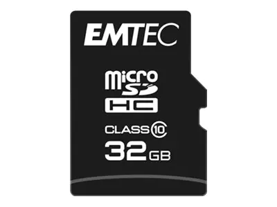 EMTEC - Flash-Speicherkarte - 32 GB - Class 10 - microSDHC