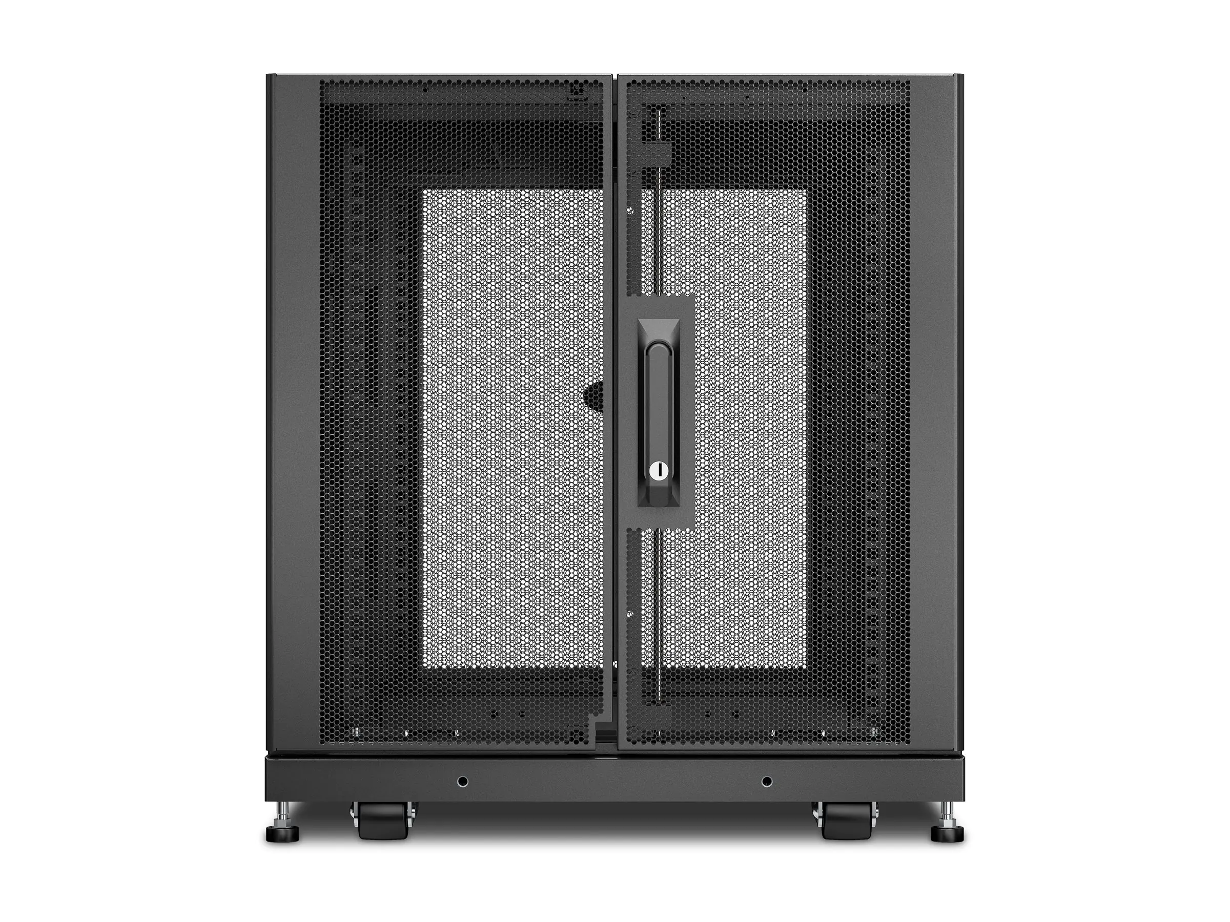 APC NetShelter SX - Schrank Netzwerkschrank - Schwarz - 12U - 48.3 cm (19") AR3103