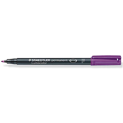 STAEDTLER® Folienstift Lumocolor® permanent 318 0,6mm violett nicht dokumentenecht