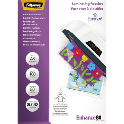 Fellowes 5306207, Transparent, Kunststoff, A3, 420 mm, 297 mm, 1 mm