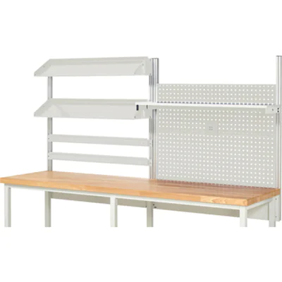 RAU Werkzeugwand 05 2.500 x 1.130 x 350 mm (B x H x T) Stahl, pulverbeschichtet lichtgrau