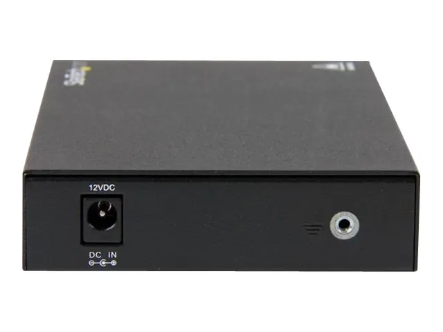 StarTech Gigabit Ethernet Kupfer auf LWL Medienkonverter - SM LC - 20 Km - Ethernet Medienkonverter - GbE Konverter - Medienkonverter - GigE - 1000Base-LX, 1000Base-T - RJ-45 / LC Single-Modus - bis zu 20 km - 1310 nm - für P/N: SVA12M2NEUA, SVA12M5NA