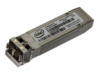 Intel Ethernet SFP28 Optics - SFP28 Empfängermodul - 10 GigE, 25 Gigabit LAN - 10GBase-SR, 25GBase-SR - bis zu 100 m - 850 nm - für Ethernet Converged Network Adapter XXV710, XXV710-DA1; Ethernet Network Adapter XXV710-DA2
