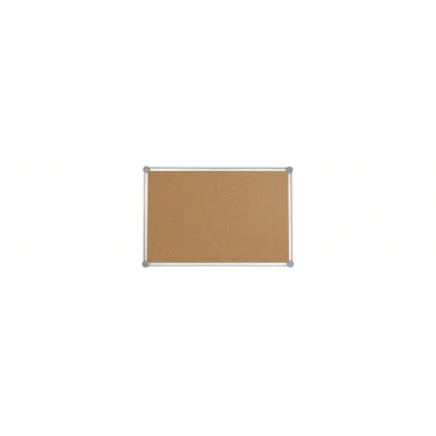 MAUL Pinnwand MAULpro 2000 Maße der Oberfläche: 120 x 90 cm (B x H) Wandhalterungen, Schrauben, Dübel Kork Material des Rahmens: Aluminium, eloxiert braun