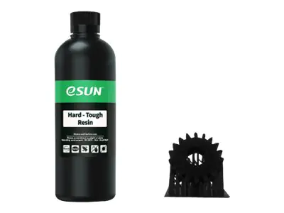 Esun - 1 kg - Schwarz - Hard Tough - UV-Harz (3D)