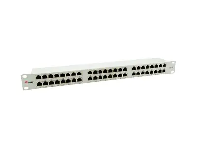 equip Pro - Patch Panel - Rack montierbar - RJ-45 X 48 - Hellgrau - 1U - 48.3 cm (19")