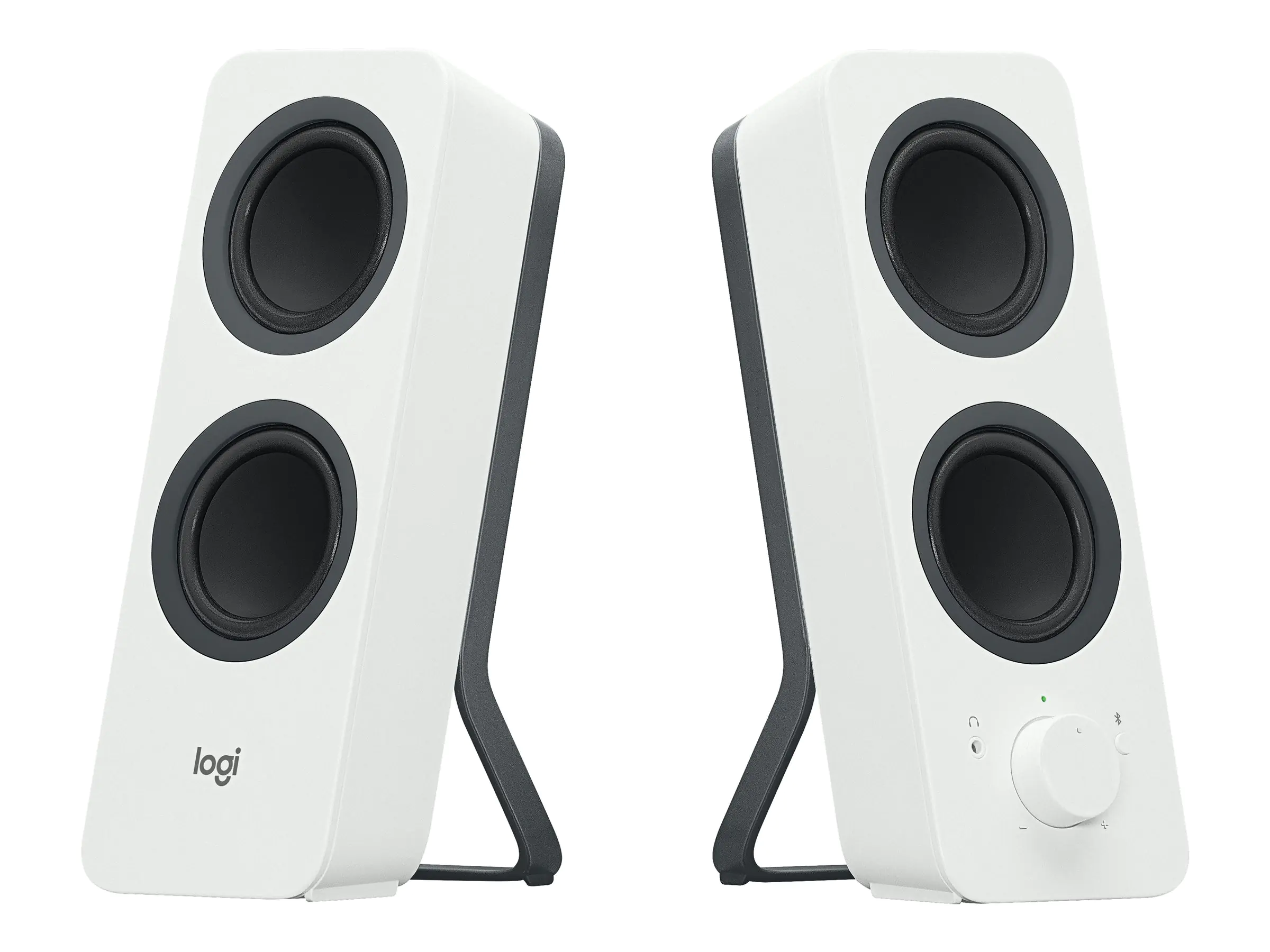 Logitech Z207 - Lautsprecher - für PC - 2.0-Kanal - kabellos - Bluetooth - 5 Watt (Gesamt) - weiß