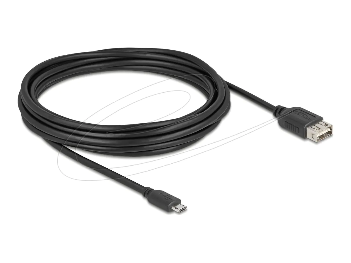 Delock USB 2.0 Kabel EASY Typ Micro-B Stecker zu Typ-A Buchse - Kabel - Digital/Daten