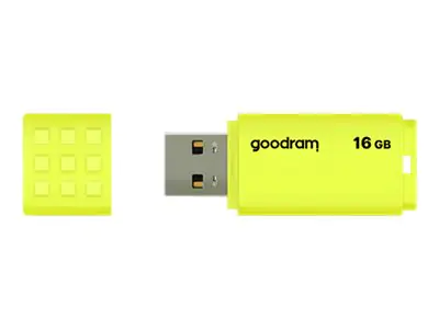 GOODRAM UME2 - USB-Flash-Laufwerk - 16 GB - USB 2.0 - Gelb