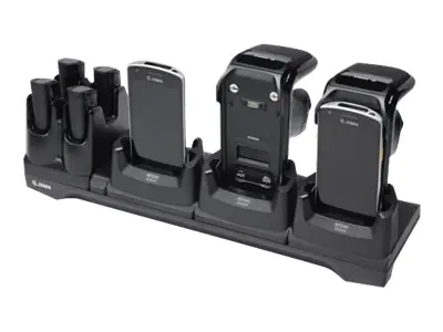 Zebra Multi-slot Charge Only Cradles - Docking Cradle (Anschlußstand) - für Zebra EC50, EC55, RFD40 UHF RFID Standard Sled