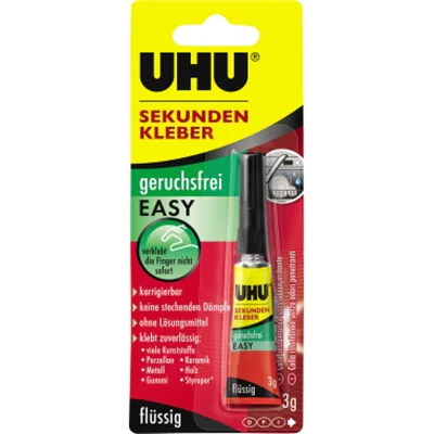 UHU 46130, Gel, 10 °C, Lösungsmittel