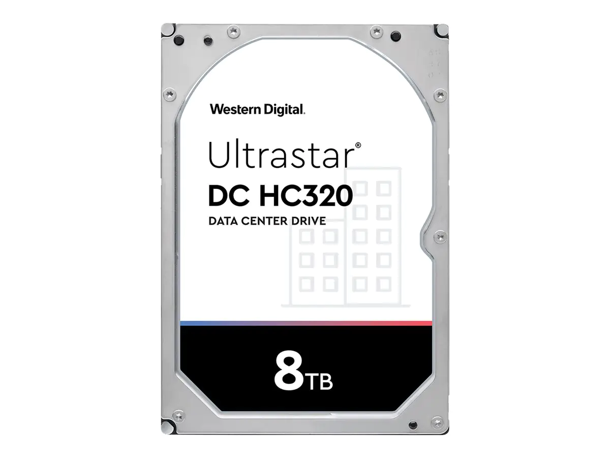 WD Ultrastar DC HC310 HUS728T8TAL5201 - Festplatte - verschlüsselt - 8 TB - intern - 3.5" (8.9 cm) - SAS 12Gb/s - 7200 rpm - Puffer: 256 MB - TCG Encryption