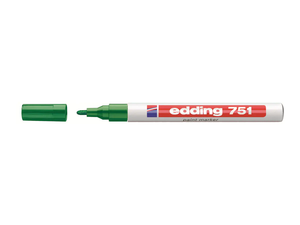 EDDING 751 paint - Marker - permanent - Grün 4-751004