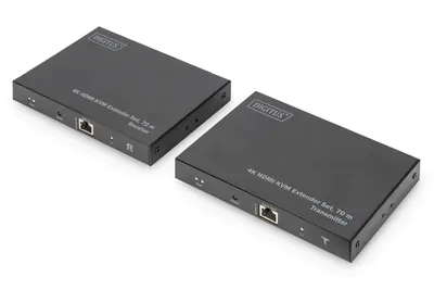 DIGITUS DS-55513 - Sender und Empfänger - KVM-/USB-Extender - HDMI - über CAT 6/7/8 - bis zu 70 m