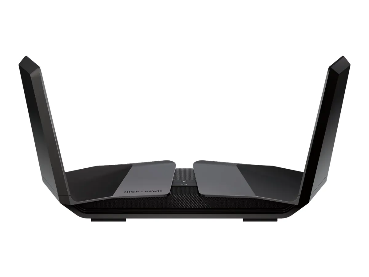 Netgear Nighthawk RAXE500 - Wireless Router 4-Port-Switch - 1GbE, 2.5GbE - Wi-Fi 6E - Wi-Fi 6 - Multi-Band