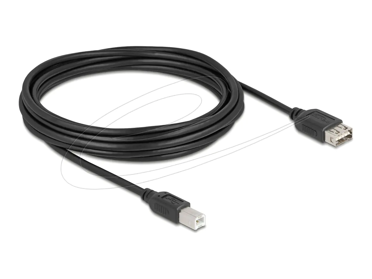 Delock USB 2.0 Kabel Typ-B Stecker zu EASY Typ-A Buchse - Kabel - Digital/Daten