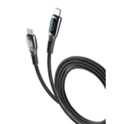 cellularline USB-Kabel DISPLAY CABLE 2m schwarz