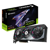 AORUS GeForce RTX 4060 Ti ELITE 8G - Grafikkarten - GeForce RTX 4060 Ti - 8 GB GDDR6 - PCIe 4.0 - 2 x DisplayPort, 2 x HDMI