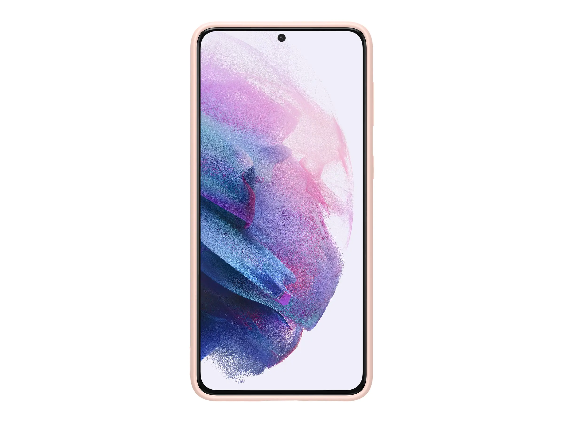 Samsung Silicone Cover EF-PG996 - Hintere Abdeckung für Mobiltelefon - Silikon - pink - für Galaxy S21+ 5G