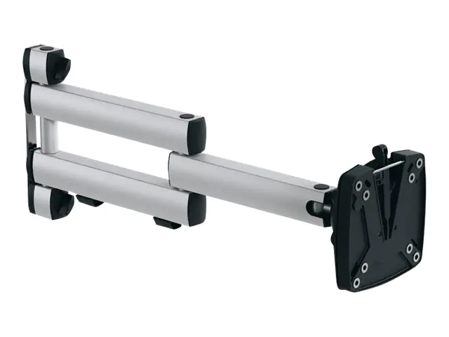 Novus TSS Folding Arm III - Befestigungskit (Gelenkarm, Adapterplatte, Stangenbefestigung) - für LCD-Display - Silber, Anthrazit - Bildschirmgröße: 38.1-68.6 cm (15"-27") - Säule