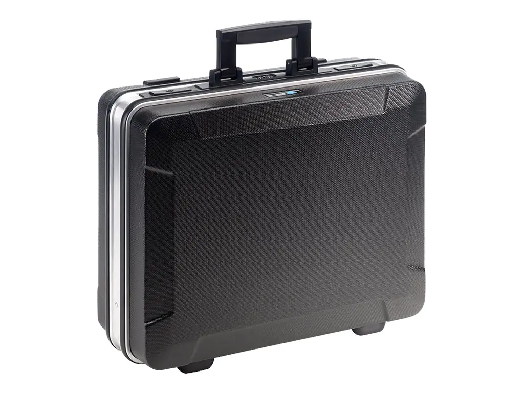 B&W TOOL.CASES base - Aktentasche für Werkzeuge - Aluminium, ABS-Kunststoff mit hoher Schlagbeständigkeit - Schwarz